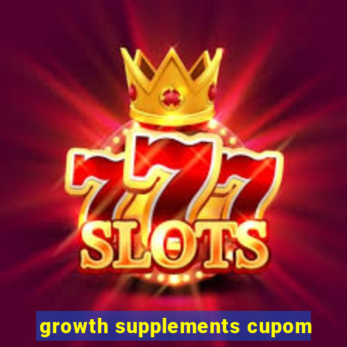 growth supplements cupom